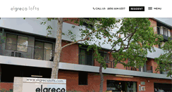 Desktop Screenshot of elgrecolofts.com